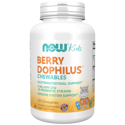 Now Foods berrydophilus kids probiotyk dla dzieci 120 kapsułek