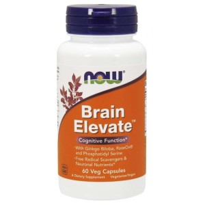 Now Foods brain Elevate, 60 kapsułek