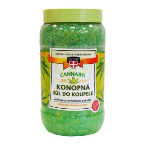 Sól konopna do kąpieli, 1200 g