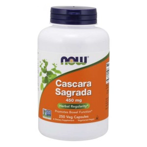 Cascara Sagrada 450 mg, 250 kapsułek