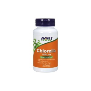 Now Foods Chlorella 1000 mg, 60 kapsułek