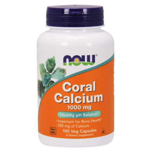 Now Foods wapno koralowe coral calcium wapno z koralowca 1000 mg 100 kapsułek