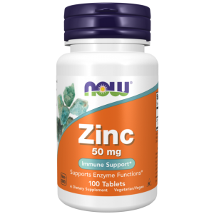Now foods Cynk glukonian cynku 50 mg, 100 tabletek