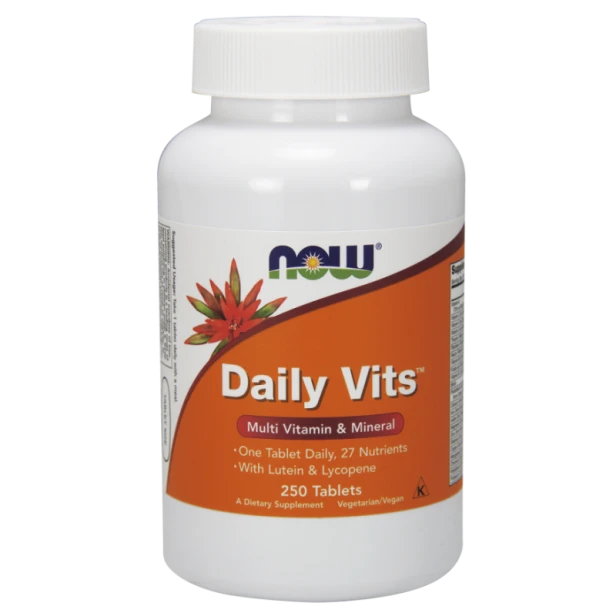 Now Foods daily vits witaminy i minerały 250 tabletek