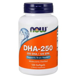 Now Foods DHA 250 mg, 120 kapsułek