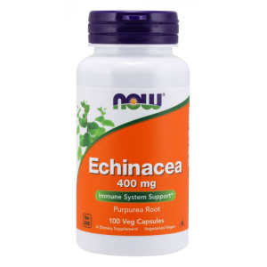 Now Foods Echinacea jeżówka Purpurowa 400 mg, 100 kapsułek